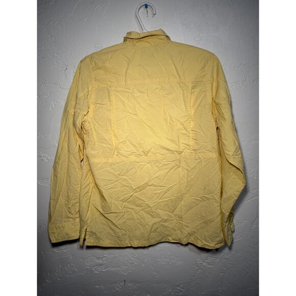 Campmor button down yellow shirt womens medium camp casual outdoors utility gorp - Picture 4 of 5